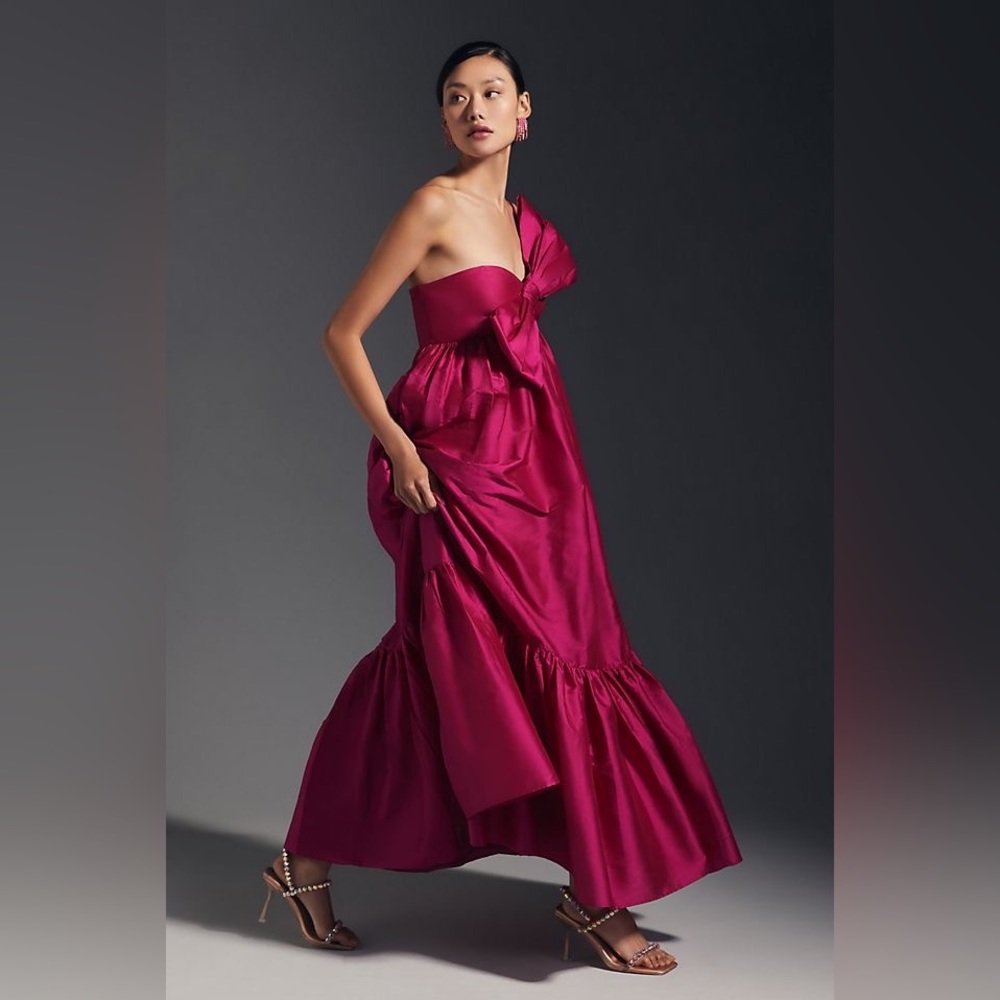 Anthropologie Atsu bow dress